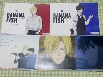 익명 배송 바나나 피쉬 노이타미나 런치 매트 아쉬 에이지 5개