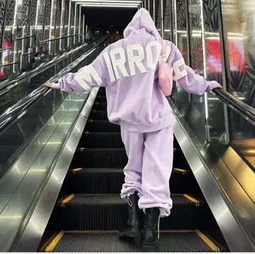 MIRROR9 로고 스웨트 팬츠