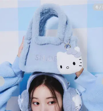 미개봉 신상 SNIDEL [ HELLO KITTY ] 백 LBLU