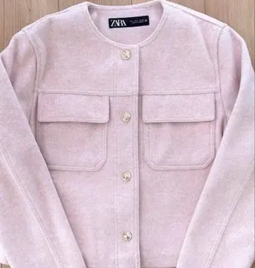 ZARA 핑크 자켓