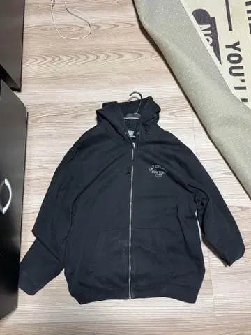 GAP 블랙 후드티와 팬츠 세트