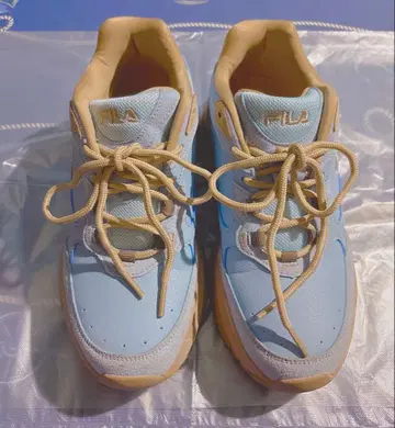 FILA Alto2 센토 치히로 치치 콜라보 스니커즈 25cm 블루