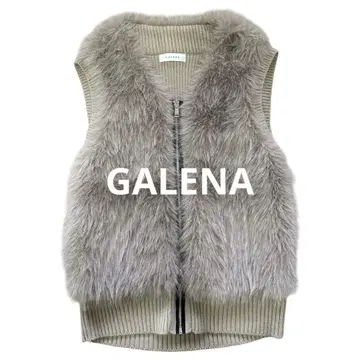 GALENA 집업 퍼 베스트