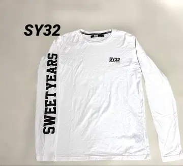 SY32 SWEET YEARS 긴팔 티셔츠 롱티 화이트 L