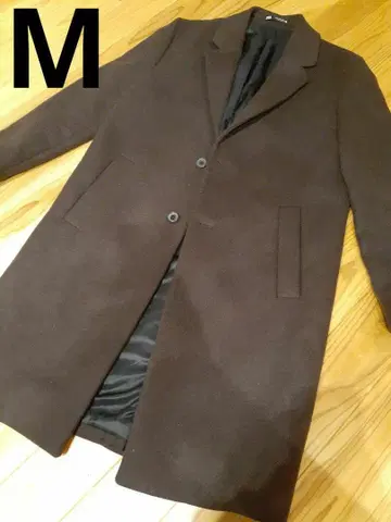 ZARA italian fabric 체스터 코트