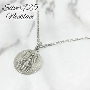 Silver925/메달 목걸이/실버 액세서리/익명 배송/무료배송