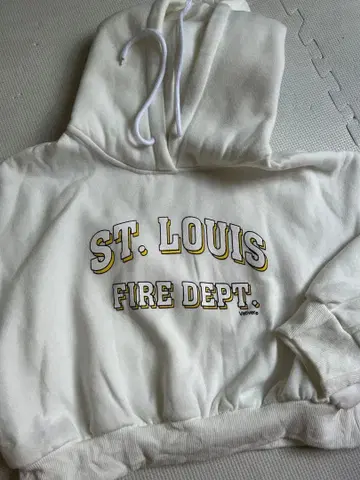 미사용 새상품 sudo 크롭 후드티