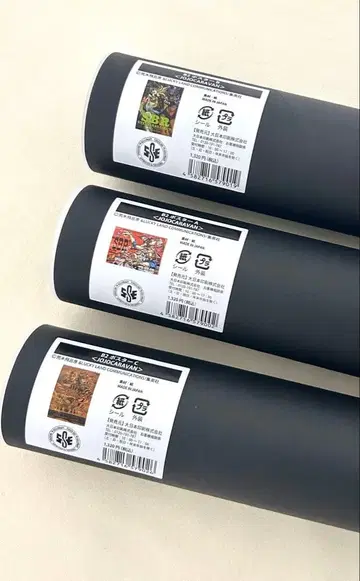 죠죠 캐러밴 한정판 포스터 3종 B2 포스터 새상품 미개봉 죠죠