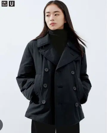 UNIQLO U 패디드 숏 피코트 M 사이즈