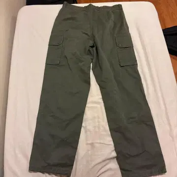 카고 팬츠 올리브 그린 4 포켓