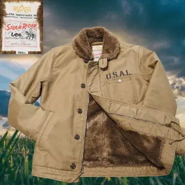 ALPHA와 Lee의 콜라보 U.S.A.L. 밀리터리 자켓