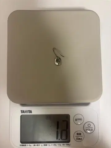 은제 퍼즐 피스 디자인 귀걸이