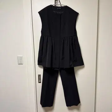 CLOVE 블랙 팬츠 셋업