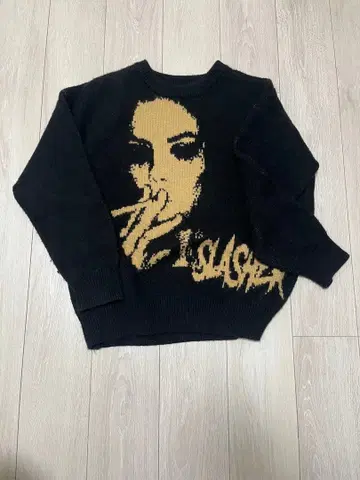 Innerse 블랙 니트 스웨터 M