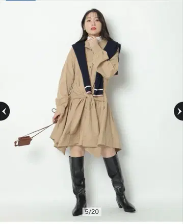 아푸와이저 리셰 셔츠 레이어드 원피스 미사용 새상품