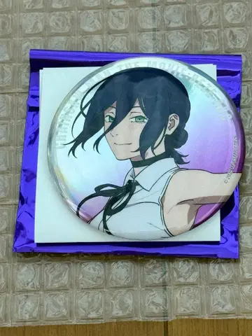 체인소 맨 베이스 야드 도쿄 홀로그램 캔뱃지 레제