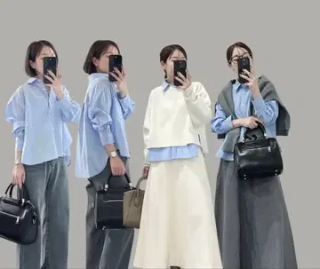 푸치죠 caho 콜라보 셔츠 라이트 블루