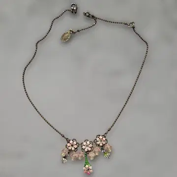 MichalNegrin 미하엘 네그린 꽃 모티브 목걸이