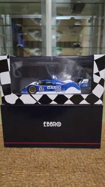 1/43 에브로 도요타 TS010 CASIO 1992