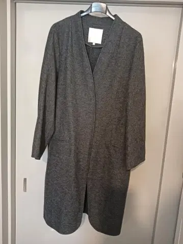 자유구 그레이 롱 코트 사이즈 44