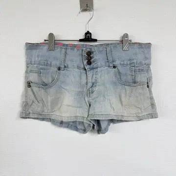 TONIC [ 11 ] 도트 무늬 숏팬츠 네이비 계열 캐주얼 걸리시