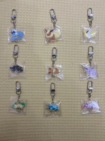 포켓몬 슬립 연결 아크릴 참 이브이 프렌즈 9마리