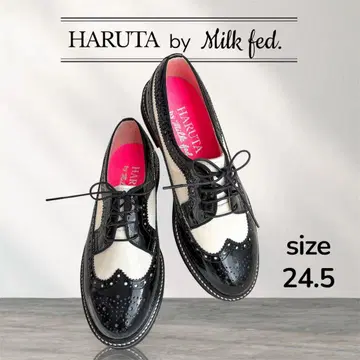 미사용 새상품 HARUTA x MILKFED. 콜라보 윙칩 24.5cm