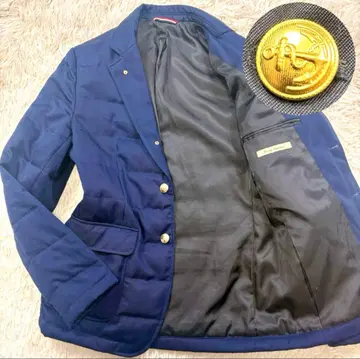 새상품급 저널 스탠다드 다운 자켓 테일러드 골드 버튼 각인 M