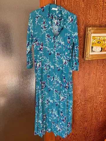 FRAY I.D 꽃무늬 롱 원피스