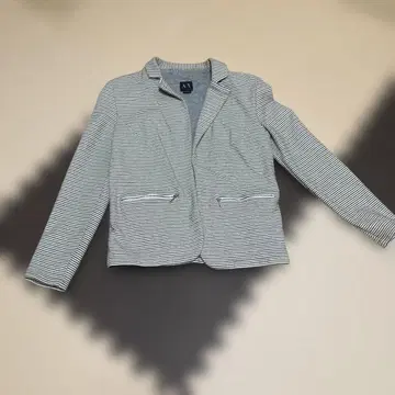 Armani Exchange 스트라이프 테일러드 자켓 M