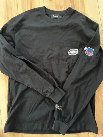 XLARGE 블랙 긴팔 셔츠 L