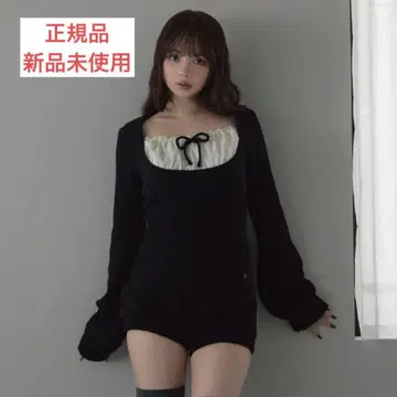 andmary Raven gather set up 미사용 새상품 정품