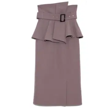 [ SNIDEL ] 코르셋 벨트 타이트 스커트