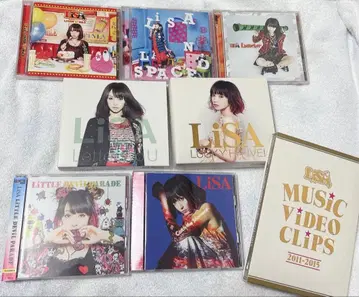 LiSA CD DVD Blu-ray 묶음 판매 세트