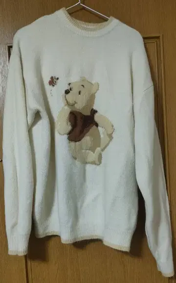 도쿄 디즈니 리조트 푸우 니트 M