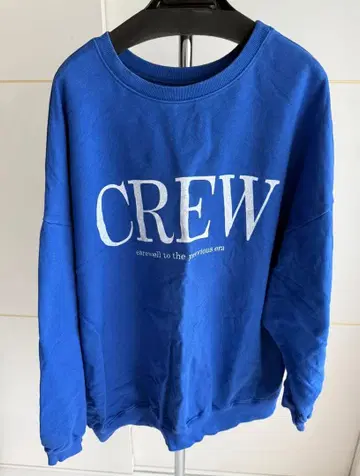 RADIATE 라디에이트 로고 파랑 크루넥 맨투맨