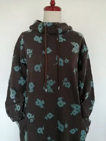 슈퍼 하카 쭈리 후드 원피스