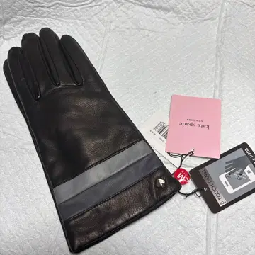 케이트 스페이드 양가죽 장갑 블랙 스마트폰 대응 M 사이즈