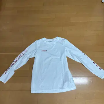 MAMMUT 긴팔 티셔츠 M 화이트