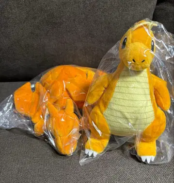 포켓몬스터 편안한 타임 봉제 인형 리자몽 망나뇽