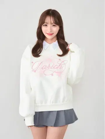 다리치 거베라 모티브 풀오버