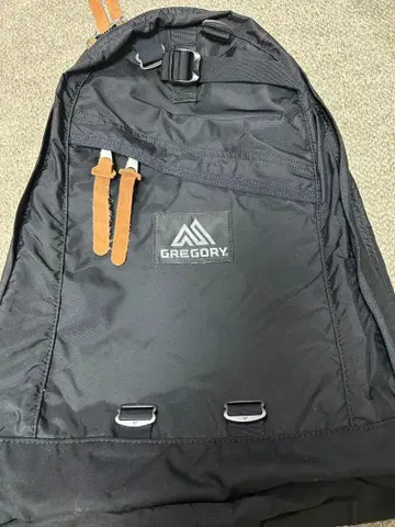 미사용 새상품 GREGORY 블랙 백팩