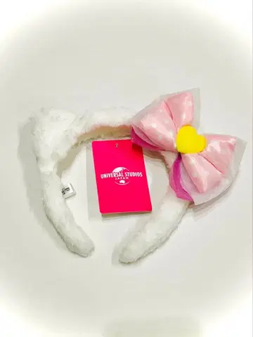 USJ 유니버셜 머리띠 키티 미사용 새상품 택 포함