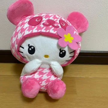 팬더 헬로키티 봉제 인형