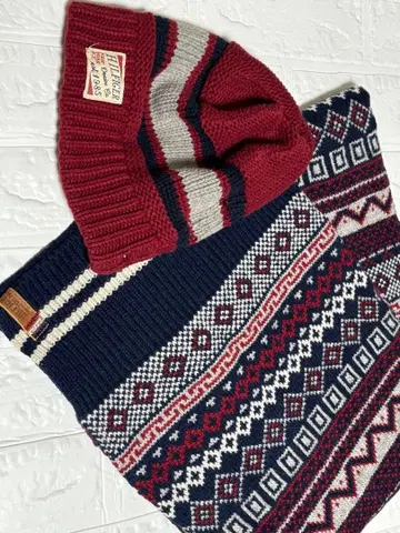타미힐피거 TOMMY HILFIGER 니트 모자 머플러 남성용