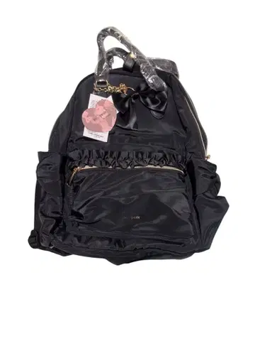 아오키 미사코 시마무라 프릴 백팩 블랙