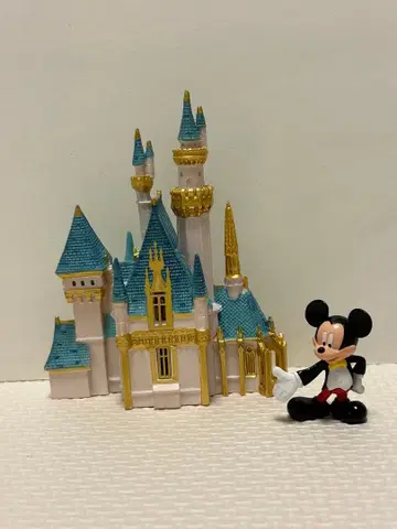신데렐라 성 미키마우스 피규어 세트