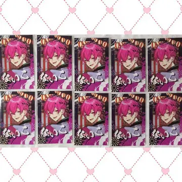 이레이스 이레사마 폴라로이드풍 트레이딩 카드 나이코 10장