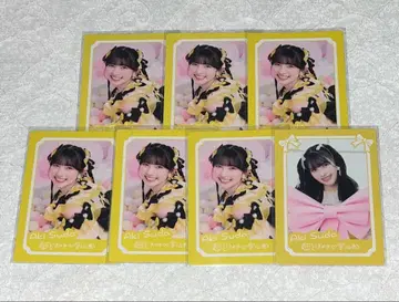 초토키메키 센덴부 스다 아이키 봉입 트레이딩 카드 7장 세트