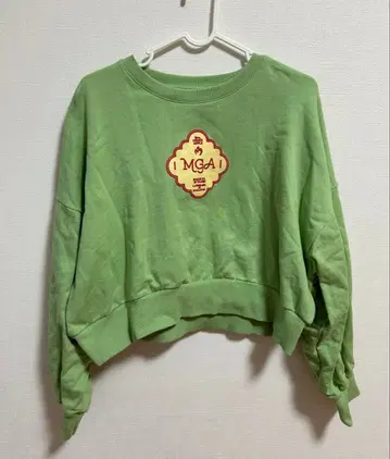 Mrs. GREEN APPLELANDMark 크루넥 풀오버 그린